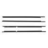 4Pcs Car Weatherstrip Window Seal 68164 35030 Black Window Seal Belt Trim Replacement for Toyota