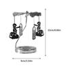 Вращающийся поднос для свечей Термостойкая подставка для свечей Подсвечник Вращающийся круглый поднос Вращающийся фонарь Романтические украшения для ужина при свечах