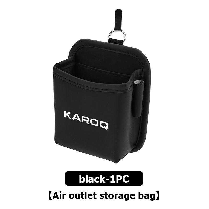 AAABS1 Car Air Outlet Storage Box Hanging Phone Lipstick Lighter Organizer Bag Holder For Skoda Octavia A5 A7 RS Fabia Superb Rapid