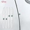4 шт./комплект Прозрачная полоска-наклейка на бампер для защиты дверей автомобиля от столкновений Для BMW E46 E90 E60 F10 F30 E39 E36 F20 E87 G30