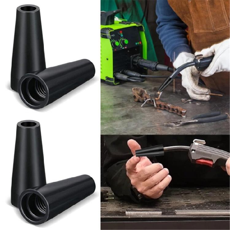 Splash Proof Welding Tip Cover Thermal Insulation Design Shock Absorption For Extended Torches Durability In Metalwork