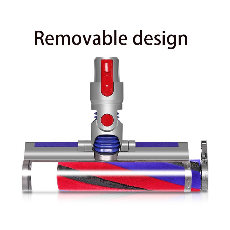 Запчасти для пылесосов Насадка-мотор для ковра и твердого пола Электрическая чистка Быстросъемная Мягкая роликовая щетка Для Dyson V7 V8 V10 V11 V15