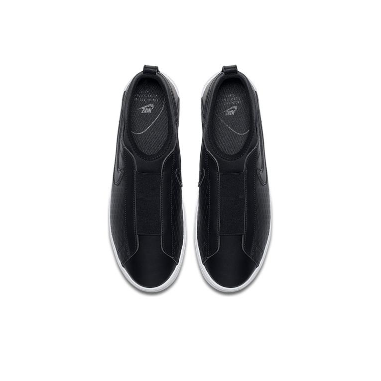Nike Racquette 17 Слипоны Низкие Теннисные Кроссовки Женские Кроссовки Черные Белые 902861-001