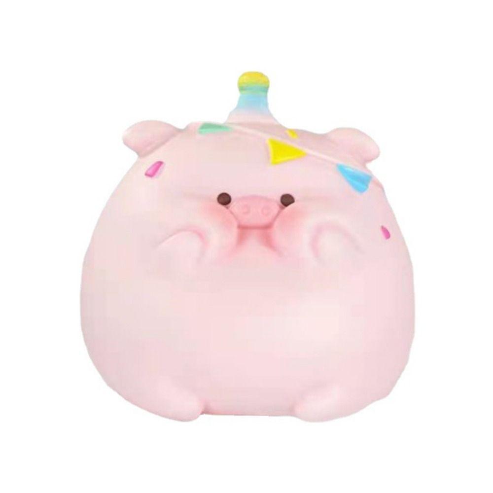 Pig Piggy Coin Bank Waterproof Safe Deposit Box Piggy Bank Model Savings Jar  Home Decoration