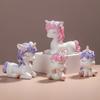 Cartoon Unicorn Resin Crafts Ornament Creative Desserts Cake Baking Decoration Home Desktop Girl's Birthday Gift