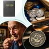Книга-держатель для прессованных монет на 108 монет, Органайзер для денег, Держатель для хранения, Для демонстрации, Коллекционирование сувениров, Четверть доллара, Монеты, Марки для детей