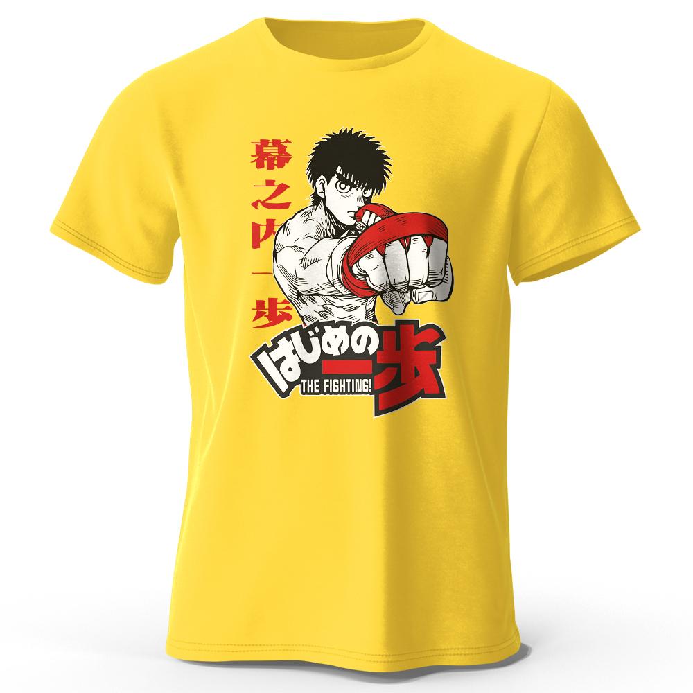 Unisexs New Summer T Shirt Japanese Cartoon Boxing Gym Print Anime Graphic Tees For Unisex Unisex Tops