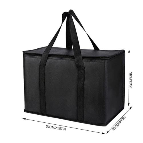 Insulated Lunch Bag, Food Delivery Cooler - Multi-Purpose, Heavy-Duty, Large Capacity 65L-70L Insulated Bag, Oil-Resistant, Tear-Resistant, Portable L