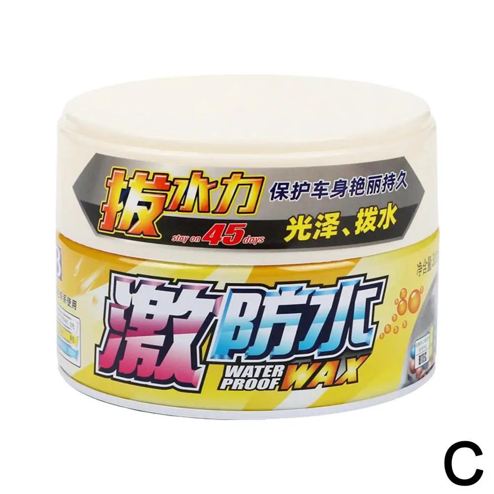 Soft 99 Waterproof Coated Solid Wax, Water Block Wax Waterproof Cleaning Wax W65 Car Car 300g Accessories I5N4