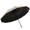 24-Bone Double-bone Automatic Umbrella Vinyl Sunscreen Parasol Large Sun Umbrella Sunscreen Umbrella