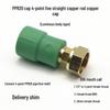 PPR Water Heater Union Pre-Filter Connector: 25 To 1 Inch, 4-6 Points, 32 Straight Elbow, Copper Water Pipe Fittings