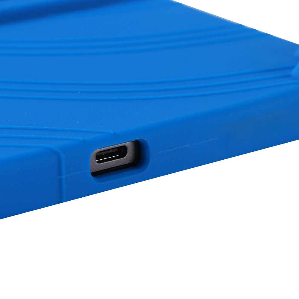 For Teclast M50 Plus/BMAX MaxPad I10 Plus Silicone Case with Kickstand Rugged Protective Cover