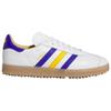 adidas Оригинальные кроссовки Gazelle без шипов Классические Универсальные Обувь для гольфа Унисекс Белые JR6700