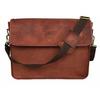 Винтажный портфель-саквояж из гуманизированной кожи, сумка-мессенджер для ноутбука через плечо, мужской