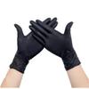 50pcs Black Nitrile Gloves Kitchen Disposable Latex Gloves for Household Kitchen Medical Gloves Cleaning Gloves Cake Tools Disposable Gloves
