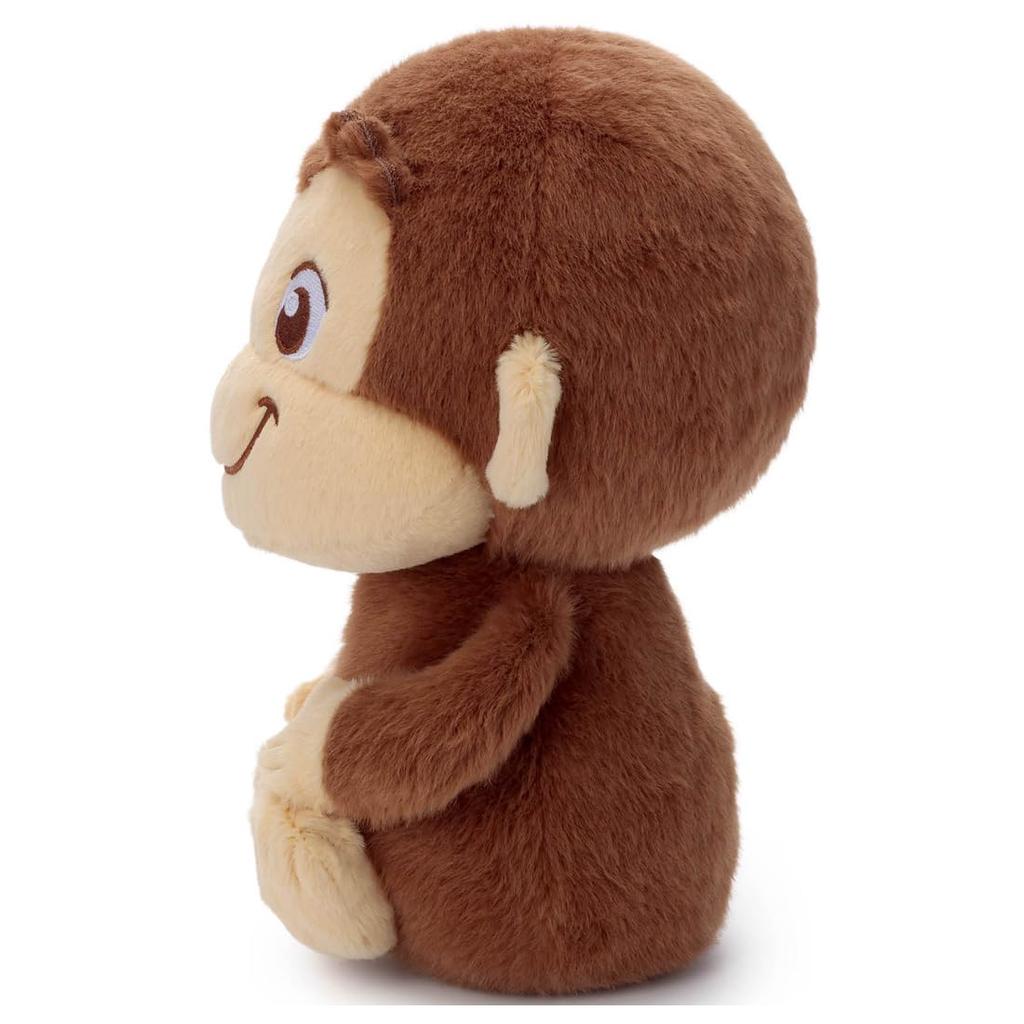 Takara Tomy Arts (TAKARATOMY A.R.T.S) Curious George (TOY STYLE) Plush Toy Medium, Curious George, Approximately 25cm Tall