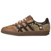 Кроссовки Wales Bonner x Gazelle Snake Dusty Rust Унисекс Коричневый Wonder-White Core-Burgundy KK3641