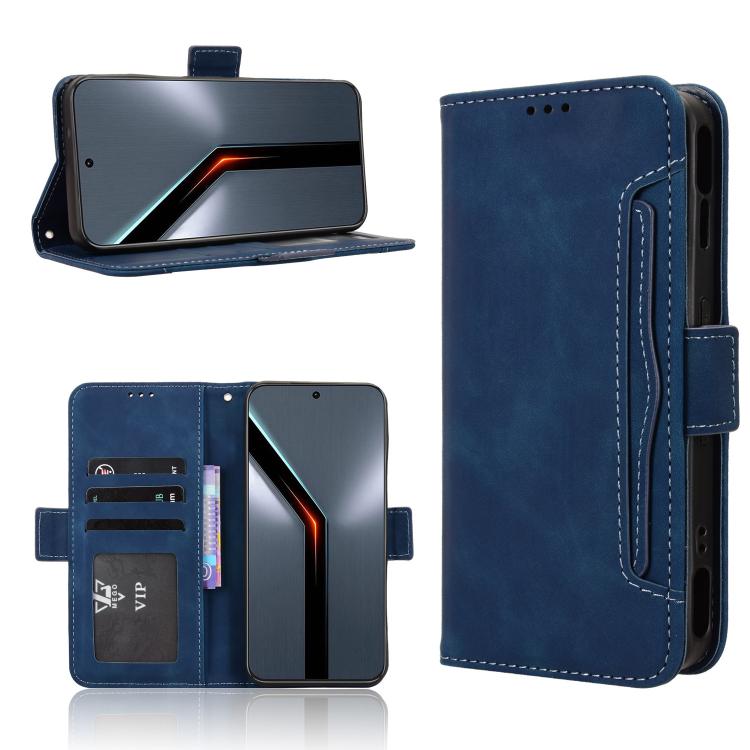 Skin Feel Calf Texture Card Slots Leather Phone Case