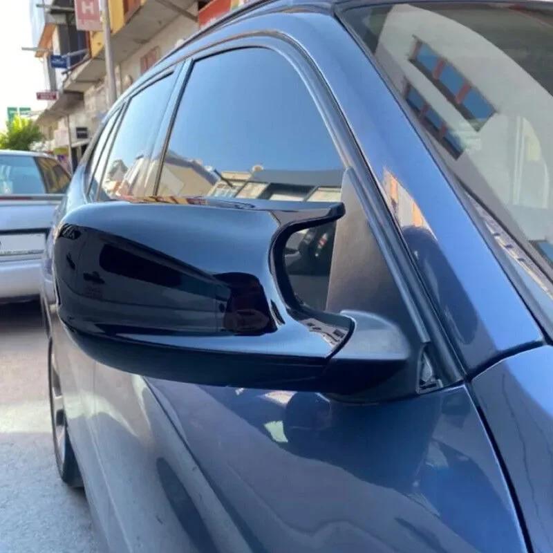 Для BMW X1 E84 X3 F25 2010-2013 Наклейка на автомобиль Крышка бокового зеркала заднего вида Колпак крыла Наружная дверь Корпус зеркала заднего вида Отделка Углеродное волокно
