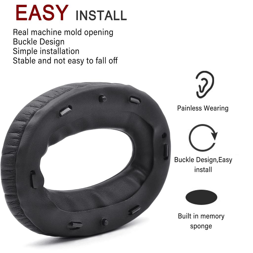 Replacement Ear Pads Cushions Compatible with Sony Ear Pads for WH 1000XM3 Soft High Protein Superior Noise Isolation Memory Foam WH-1000XM3,