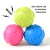 Pet Toy: Durable Footprint Ball for Dogs - Bite-Resistant, Chew-Friendly, Squeaky Toy