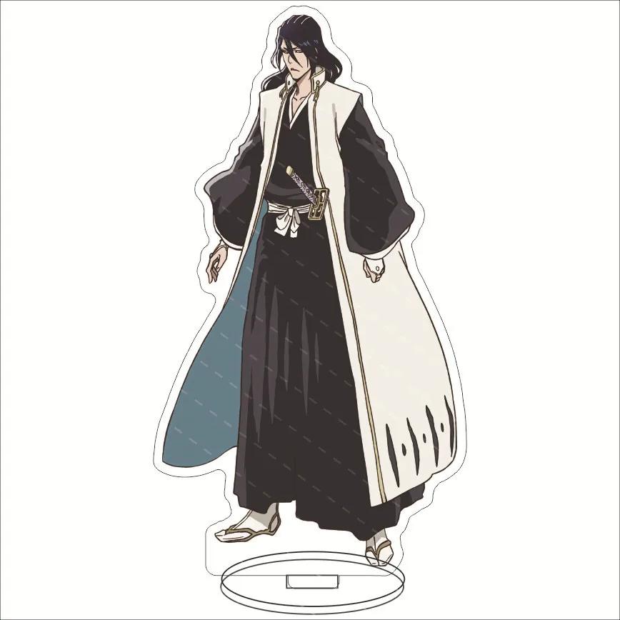 Аниме BLEACH Акриловые Декоративные Поделки Игрушка 15 см Ичиго Куросаки Айзен Сосуке Коллекционные Фигурки Настольное Украшение Дома