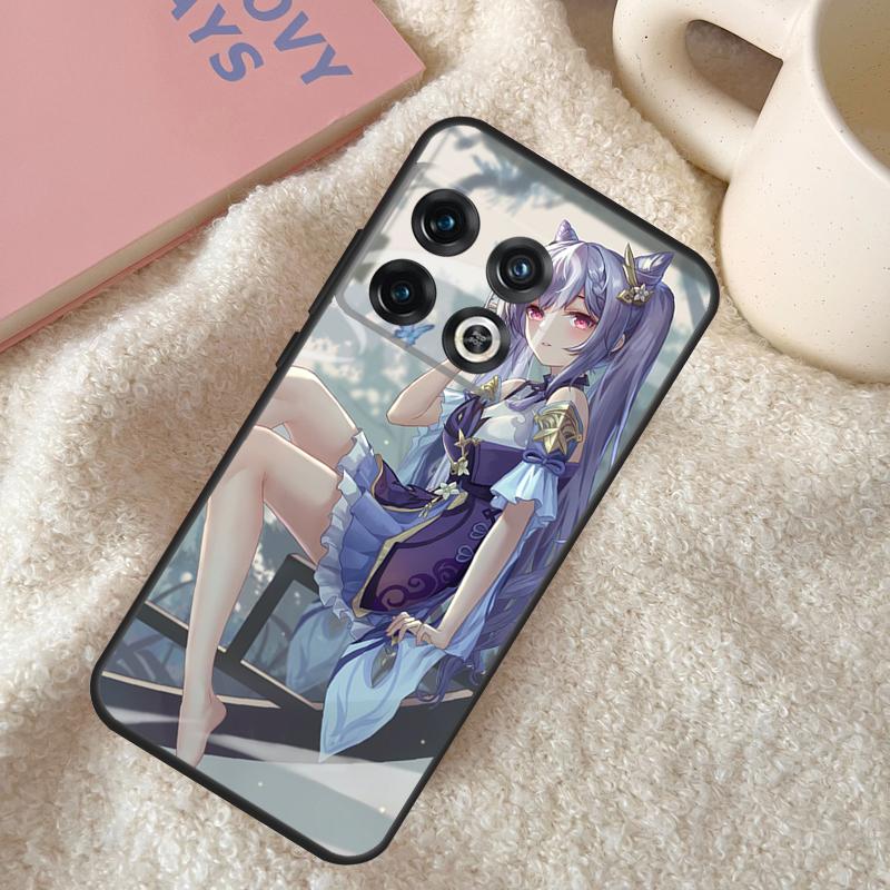 Genshin Impact Keqing Case For Oneplus 8T 9RT 10T 8 9 11 10 Pro Oneplus Nord CE 2 Lite Ace N10 N20 N100 N200 Cover