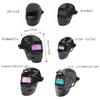 Large View Welding Mask True Color Arc Weld Helmet Fall-proof Solar Welding Helmet  Cut