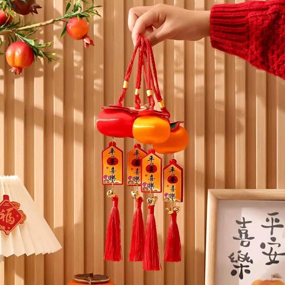 2025 Lunar New Year Lucky Hanging Ornaments Chinese Style Good Fortune Pendants