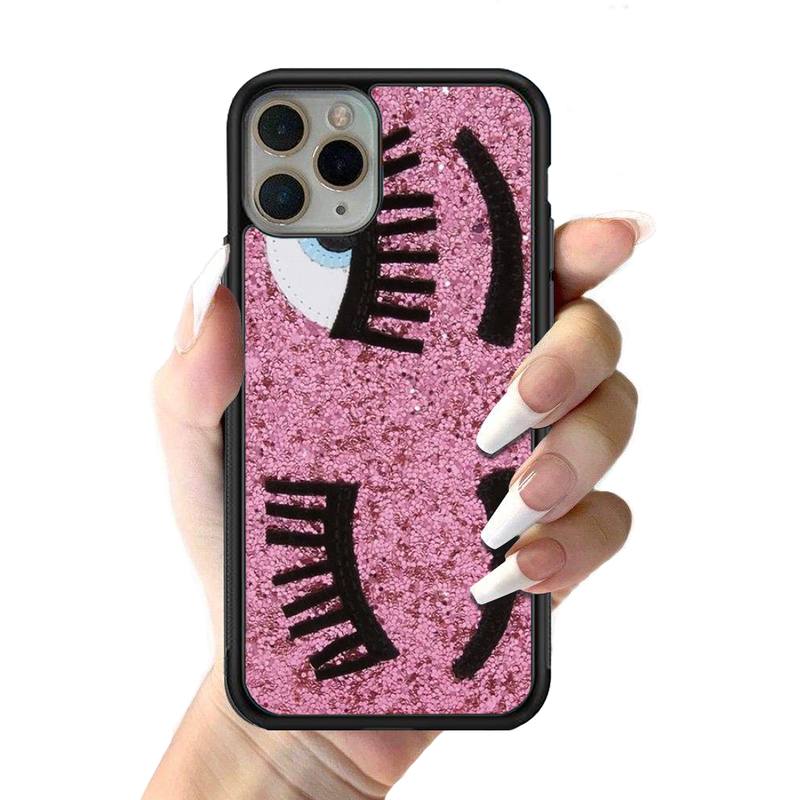 Чехол для телефона Ferragnies Eyes Chiara, силиконовый чехол из ПК + ТПУ для iPhone 11 12 13 Pro Max 8 7 6 Plus X SE XR Hard Fundas