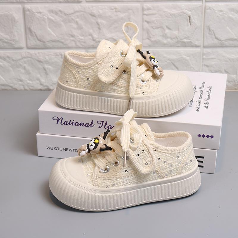 Обувь для девочек, парусиновые туфли, одинарные туфли, детская повседневная обувь для сноуборда