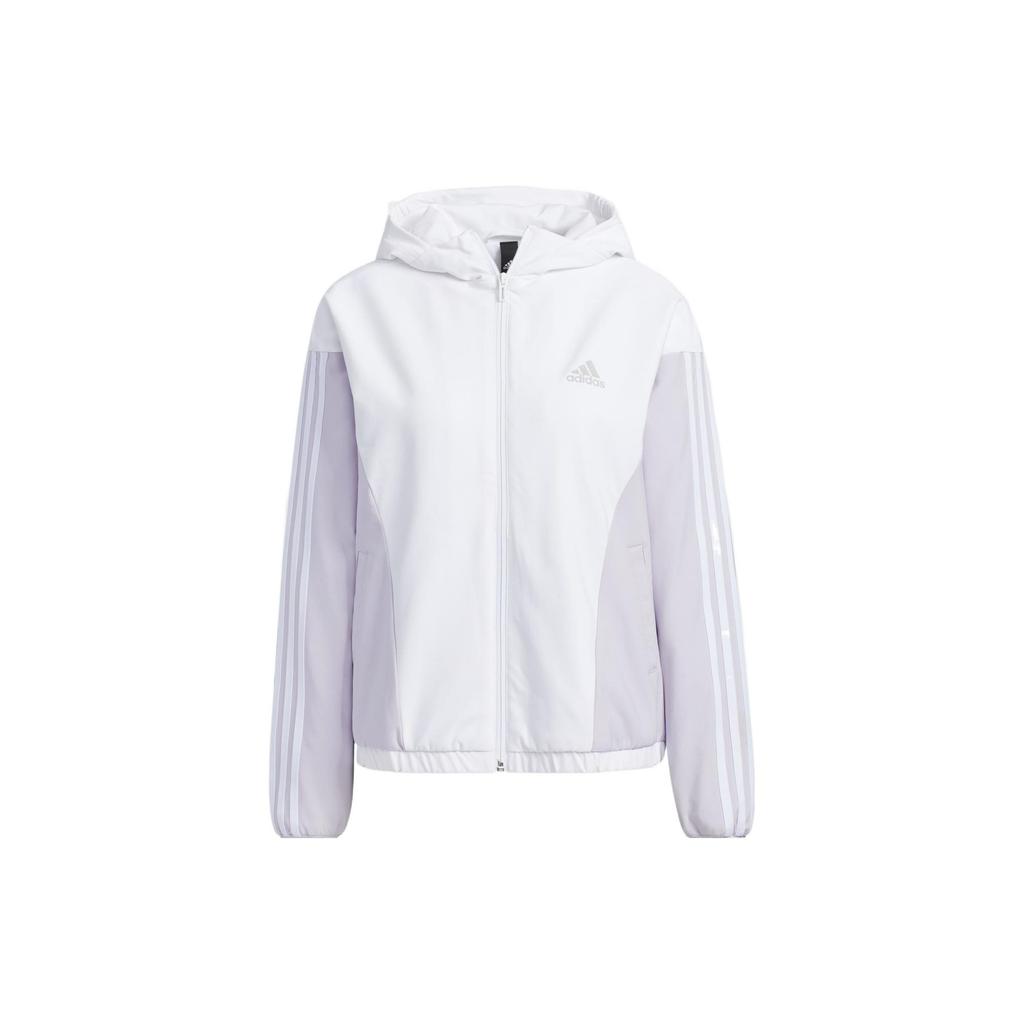 adidas Куртка женская белая серебристая HY2875
