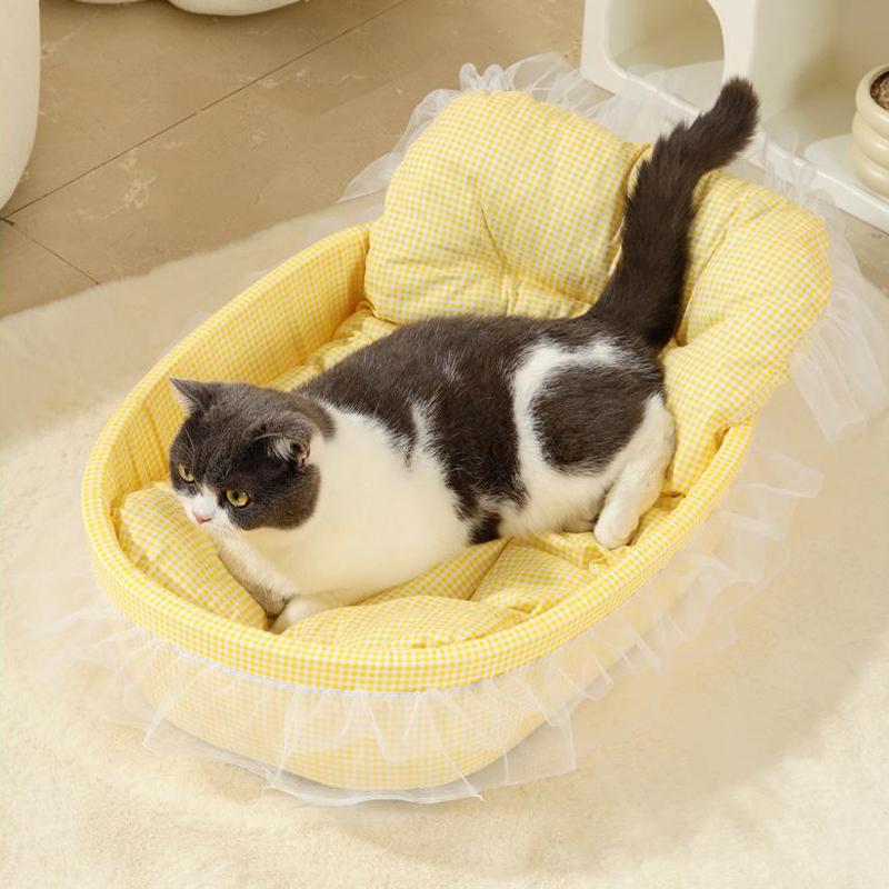 Cat'S Nest Four Seasons Universal Non Stick Hairy Mat For Spring, Summer, Autumn, Winter, Small Dog House Small Nest Cat'S Nest
