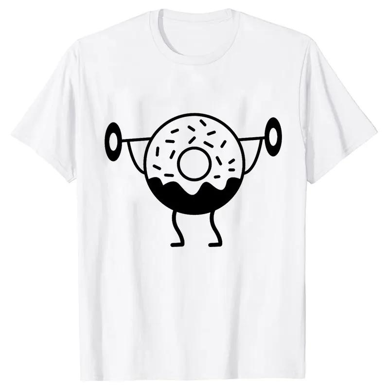 Men's T-shirts Gym Life Shirt Funny Workout Tshirts Motivational Positive Quote Clothing Exercise Fitness Tee Shirt Clothes