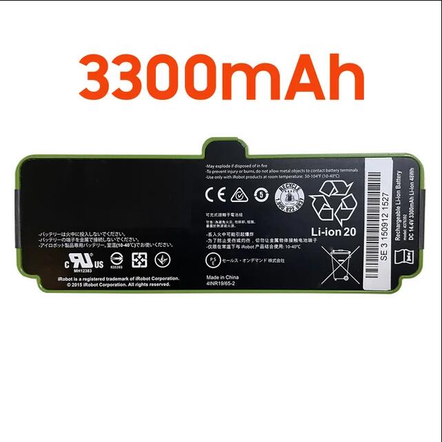 Аккумулятор 1800LI для iRobot Roomba 655 690 780 805 860 880 890 960 6 7 8 9 серии машина 601 602 615 760 770 780 805 960 2130LI