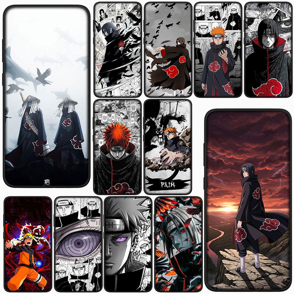 Cover for Xiaomi Redmi 15 15C 14C 8A A4 A5 Note 8 7 14 Pro + 8T 14S Protective Phone Case Uchiha Itachi Narutos Akatsuki Pain