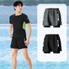 Short Pants Swimming Trunks Shorts Double Layer Men's Jogging Shorts  Surfing