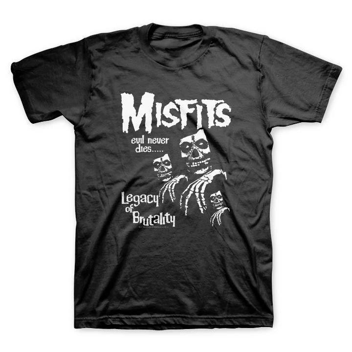 Misfits Die Die My Darling Casual Tshirt Luxury Brand for Men and Women Top 2026 New Band