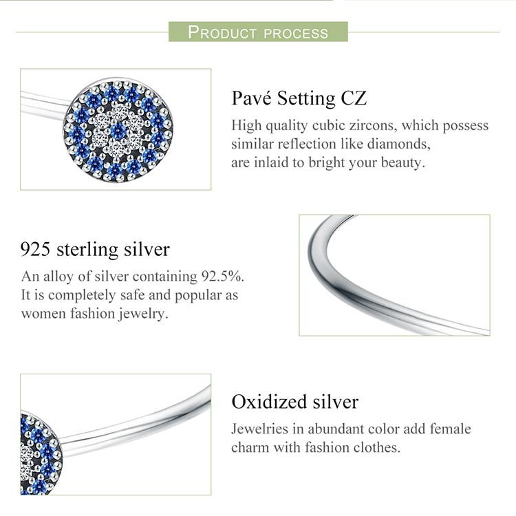 Женский браслет из стерлингового серебра