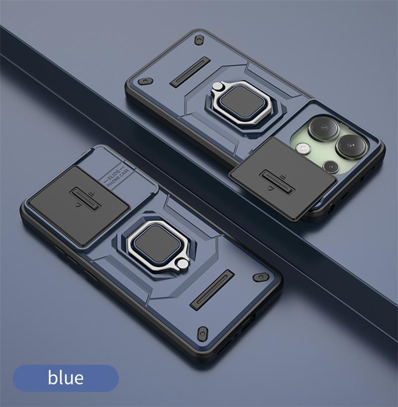 Чехол Armor для Xiaomi Poco X6 Pro 5G F6 F5 M6 Pro C65 защитный чехол кольцо магнитный держатель чехол Fundas Capa