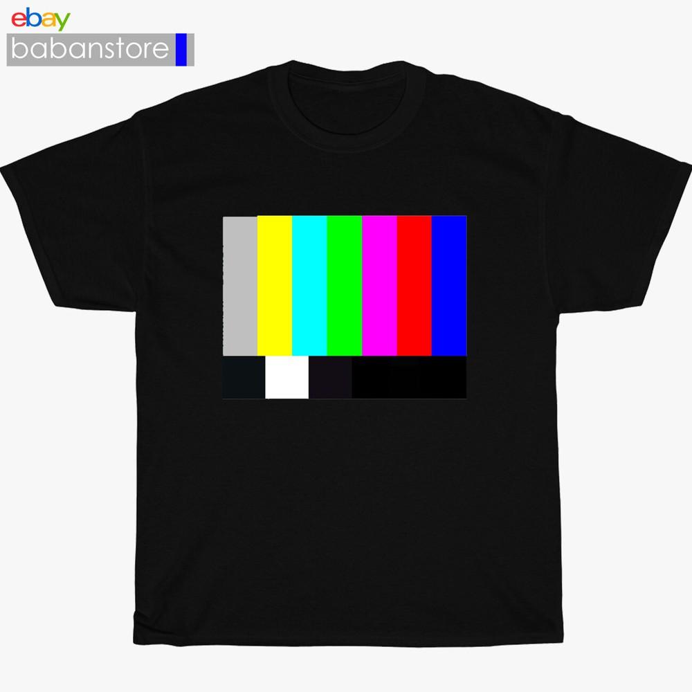 New Sheldon Cooper Tv Coloured Bars Logo Black/Grey/Nav<wbr/>y TShirt Size S3XL Unisex T-Shirt
