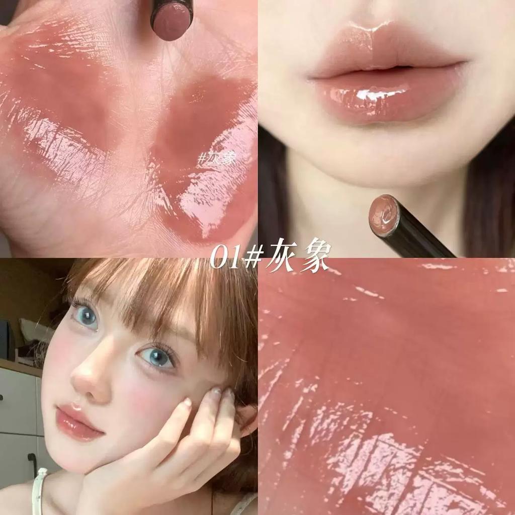 Pure Beauty in a Lip Color! Haggard Imo Monster Series Solid Lip Gloss with a Glossy Mirror Finish in Nude Shades for a Fresh, Youthful Look