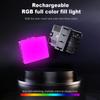 M16 5W RGB Photography Lamp Pocket LED Light 3000K-9900K Color Temperature Stepless Dimmable with