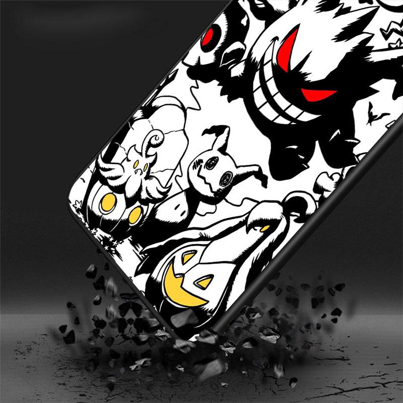 Мягкий чехол для Smaung Galaxy A52 A13 A53 A12 A51 A32 A21s A33 A22 A23 A31 A03 A72 A41 A11 A04 Чехол для телефона Pokemon Gengar Cool Sac