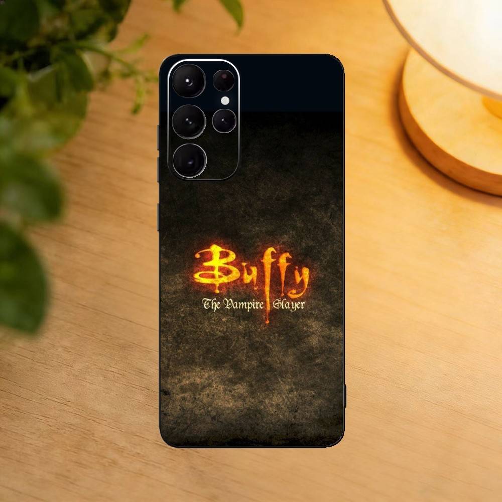 B-Buffy The Vampire Slayer phone Case For Samsung S25,24,21,22,23,30,Ultra,20,Plus,Fe,Lite,Note Soft Black Cover