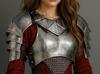 Женский средневековый костюм воина для LARP, косплея и мероприятий эпохи Возрождения
