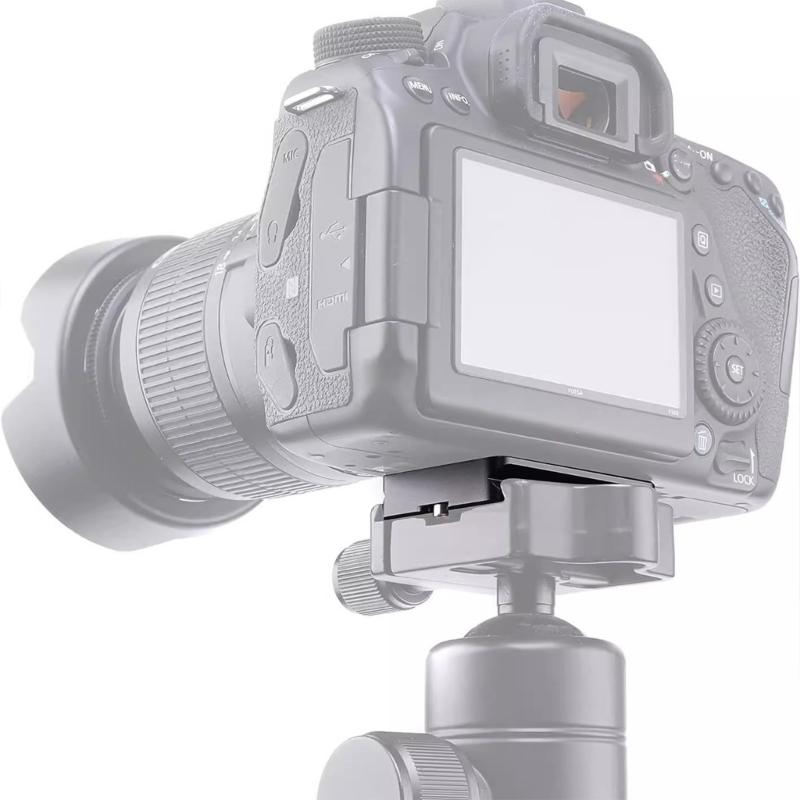 Алюминиевый сплав Быстросъемная площадка для штативов Arca Standard 50 мм Головки Шарнирные с противоскользящей резиновой накладкой Винт 1/4