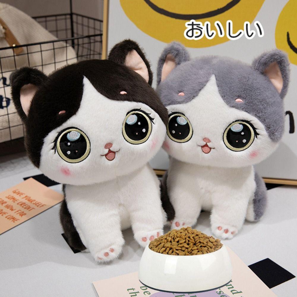 Подушка Подушка Кошка Плюшевые Игрушки Мягкая Игрушка Милый Котенок Кукла Кошка Мягкая Кукла Спящая Кукла