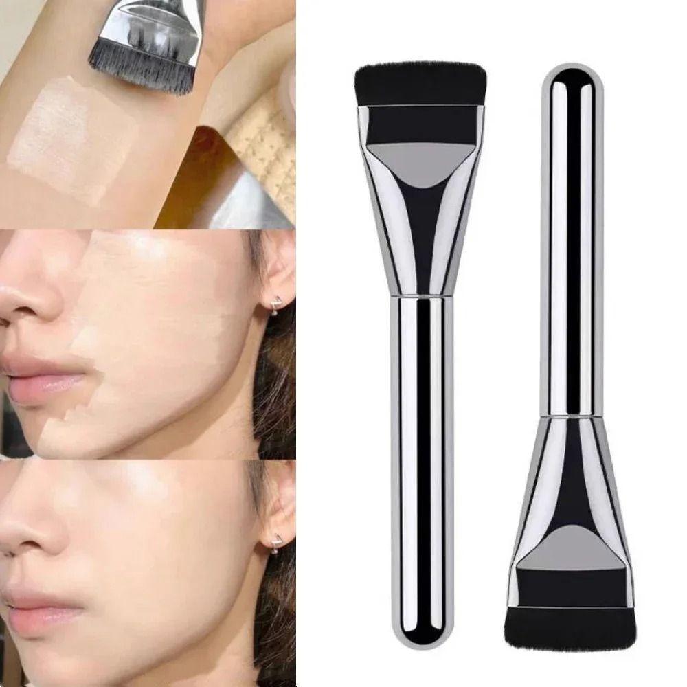 Bare Skin Korean Foundation Brush Korean Concealer Brush Flat Head  Makeup Facial Mask