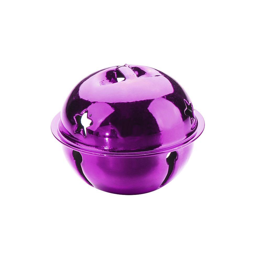 10 шт. 40 мм Поделки Товары для питомцев Украшение для рождественской елки Подвесные украшения Матовые колокольчики Яркий железный Звенящий